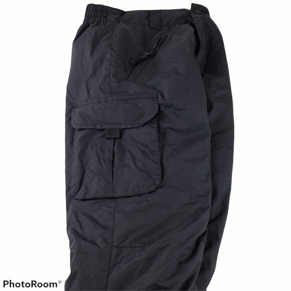 Skigear Pants Snow Youth Unisex Medium Winter Black Warm Comfort Pockets - Picture 3 of 5